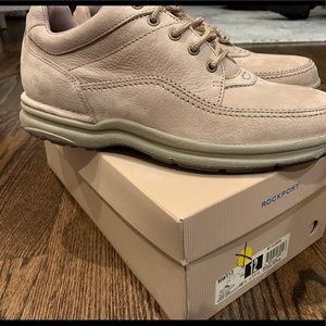 NIB Men’s Rockport Sand Nubuck MWT13 Size 12 W
